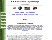 Tablet Screenshot of hpfriedrichs.com